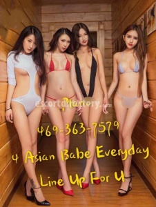 escorts Four Asians LineUp