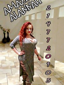 escorts AMAZING ALANNAH