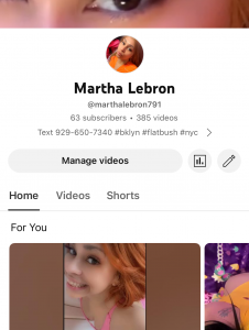 escorts Snapchat Martha_lebron23